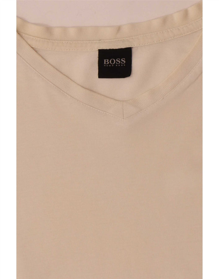 T-shirt da uomo Hugo Boss Top XL in cotone bianco