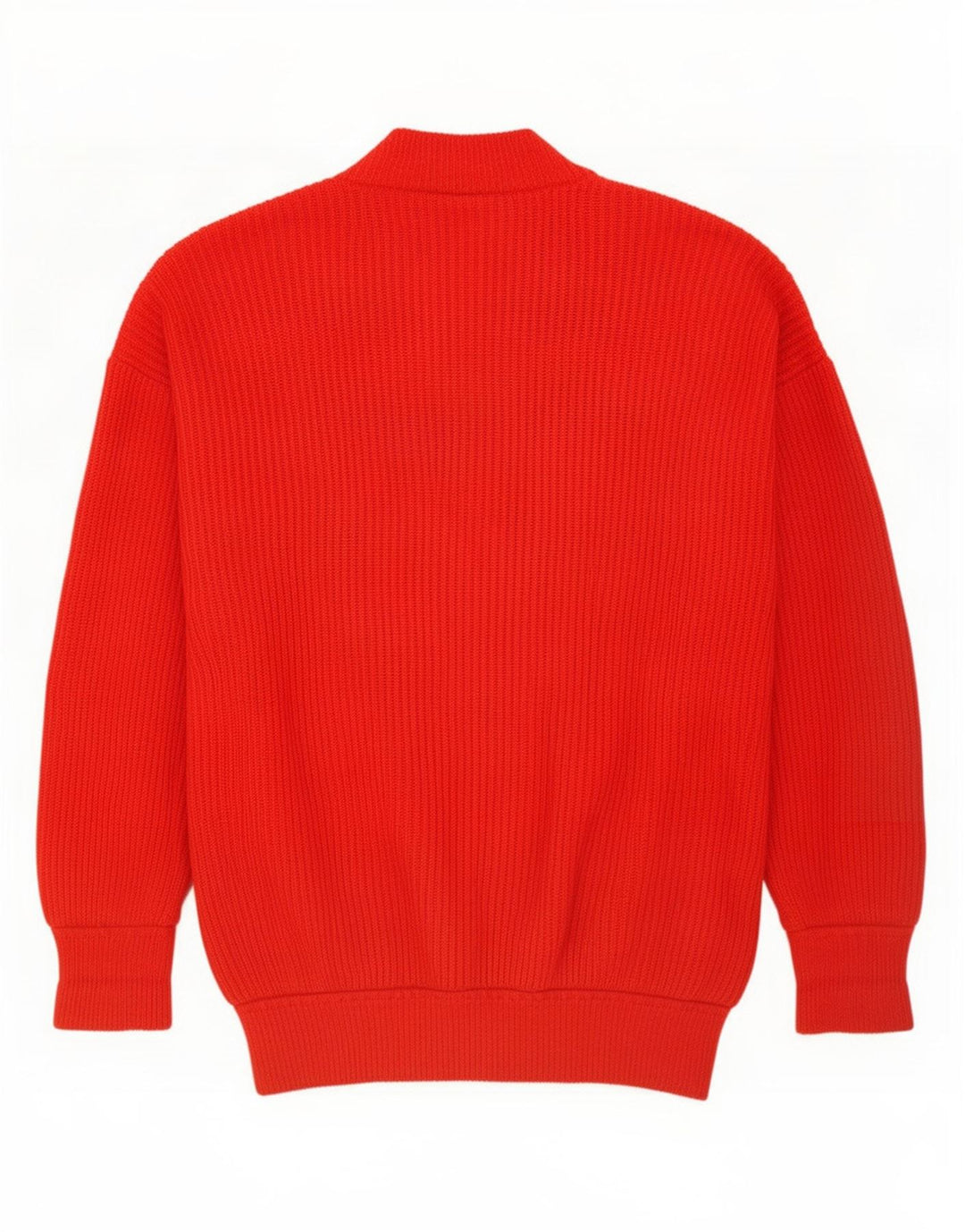 Maglione cardigan da uomo Highlander in cashmere arancione medio