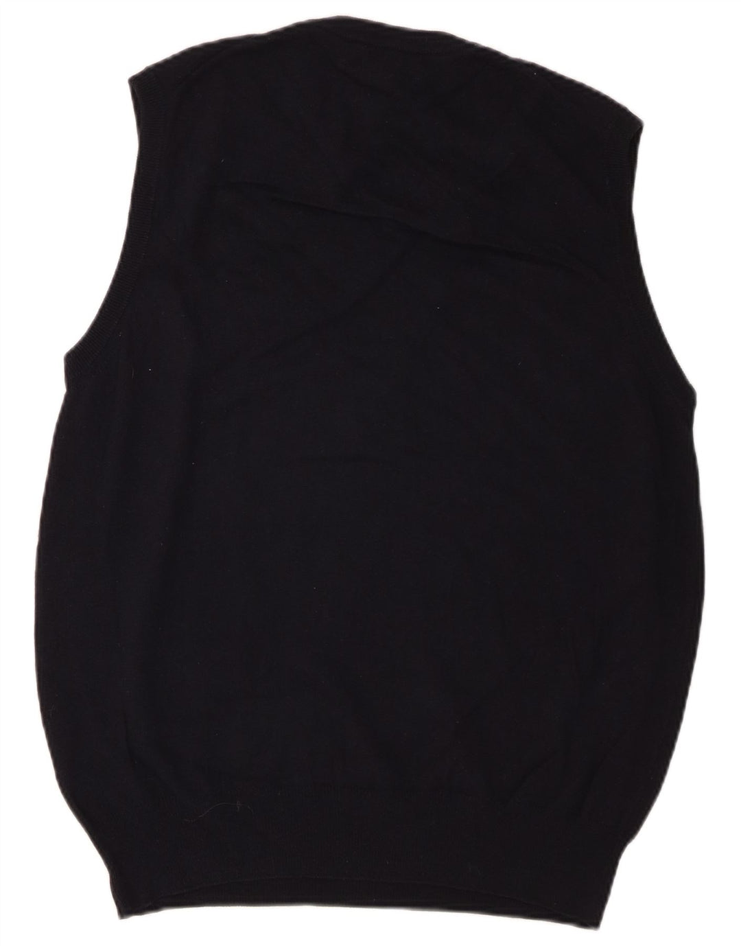 Canotta da uomo Fred Perry Canotta grande in lana blu navy