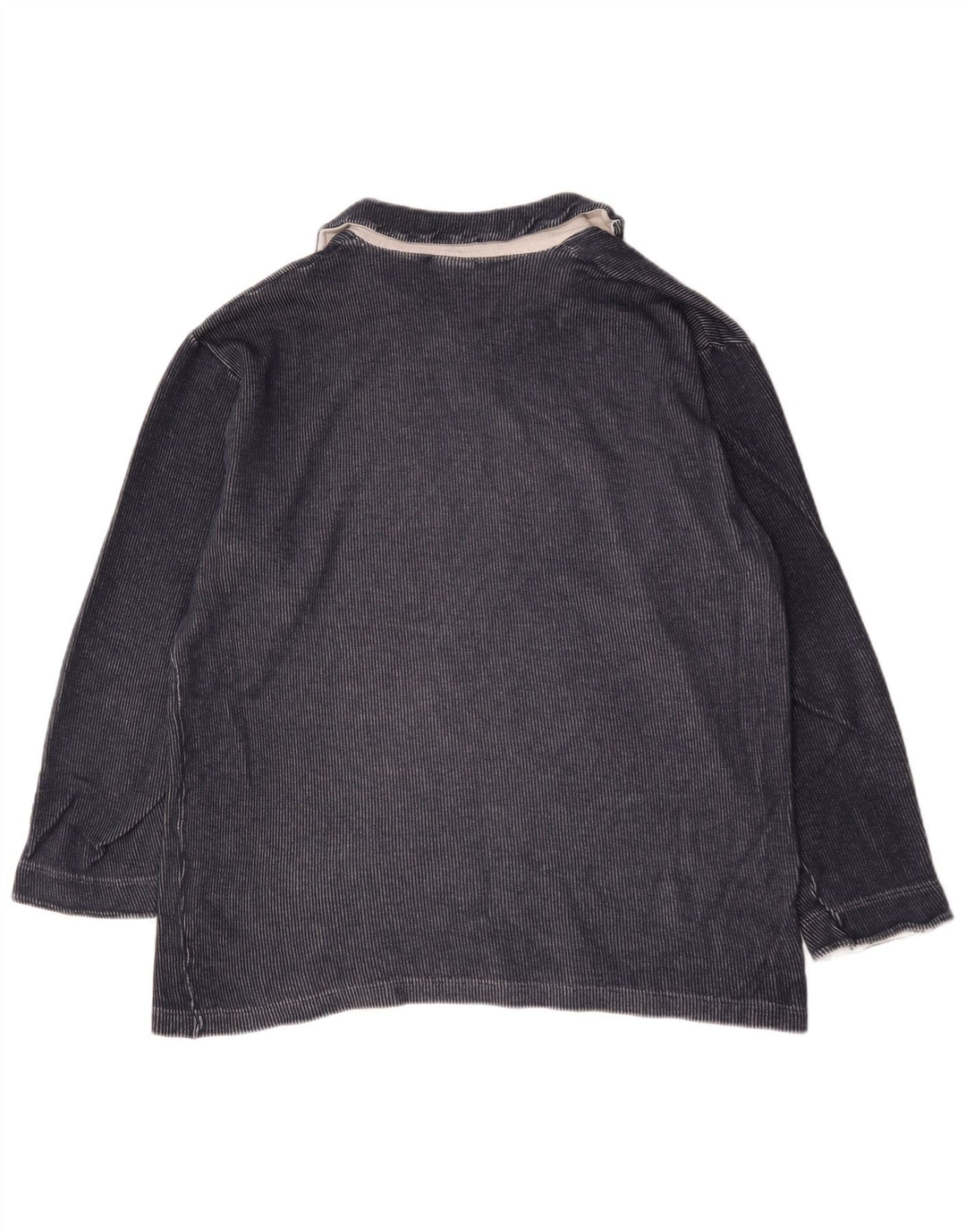 Polo da uomo a maniche lunghe Fila XL Blu Navy