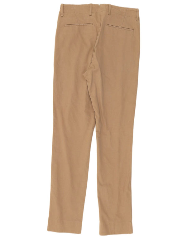 Pantaloni chino slim fit da uomo Massimo Dutti EU 38 Small W30 L31 Beige