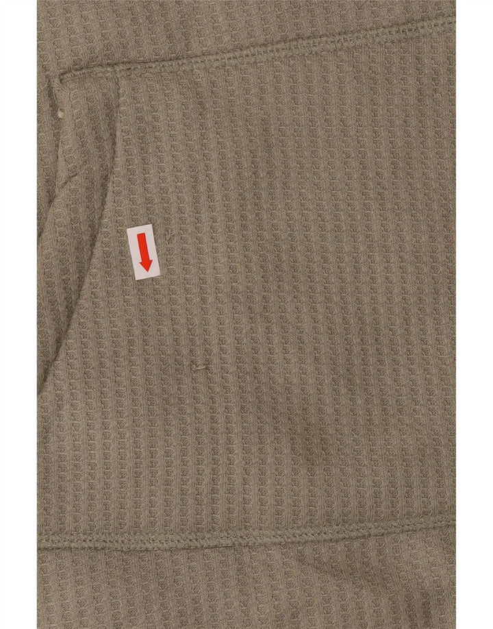 Weird Fish Donna Sherpa Felpa con collo alto Maglione UK 12 Verde medio