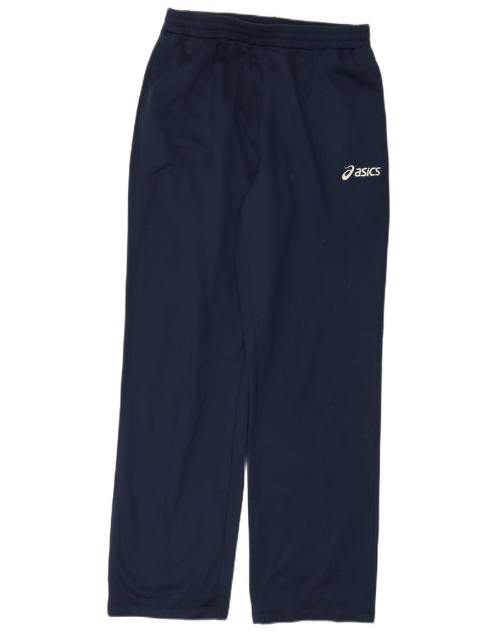 Pantaloni da tuta da uomo Asics XL in poliestere blu navy