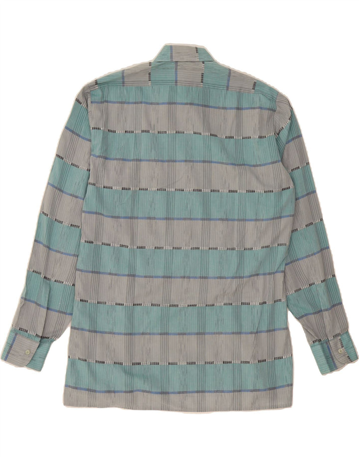 GOLDRESS Mens Shirt Medium Grey Check Cotton Vintage Goldress and Second-Hand Goldress from Messina Hembry 