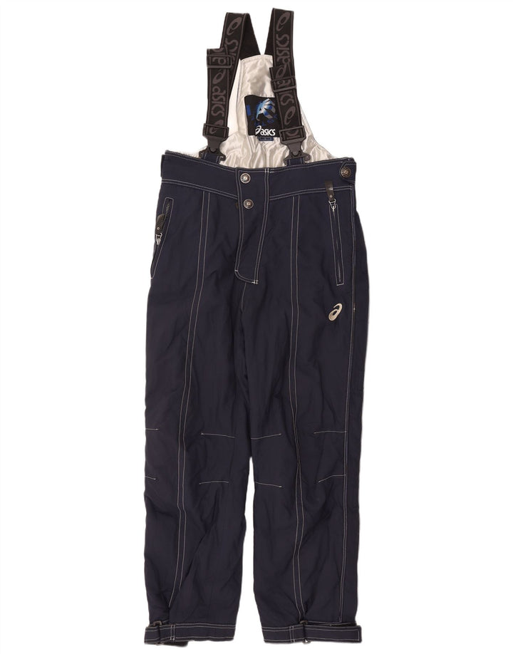 Pantaloni da sci Asics Graphic Salopette da uomo Large Blu Navy