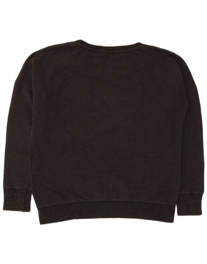 Felpa oversize da donna Puma Jumper UK 16 Large Black Flecked Cotton