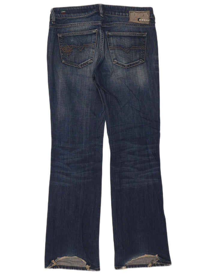 Jeans Diesel da uomo Ronhary Stretch Bootcut W29 L30 Blu Navy Cotone