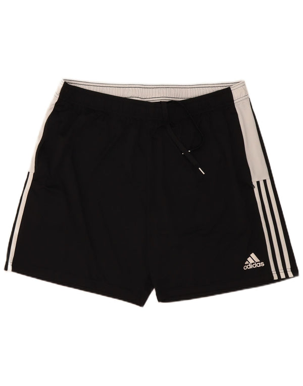 Pantaloncini sportivi Adidas Aeroready da uomo 2XL Poliestere color block nero
