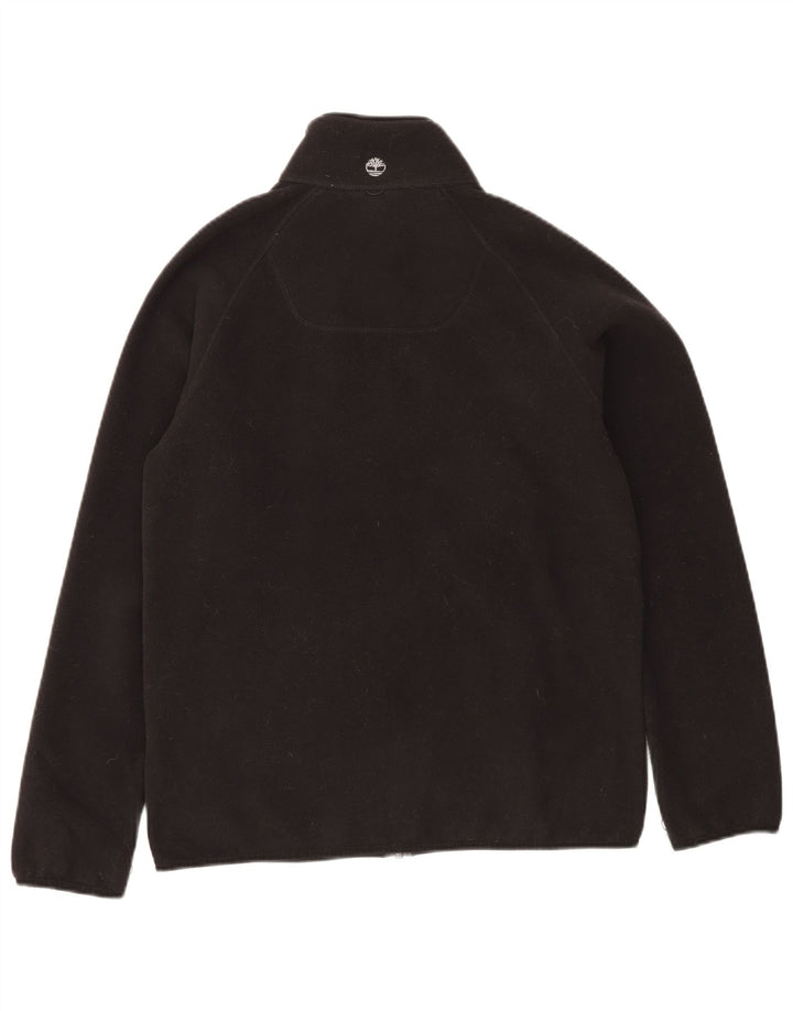 Giacca in pile oversize da donna TIMBERLAND UK 10 piccola nera