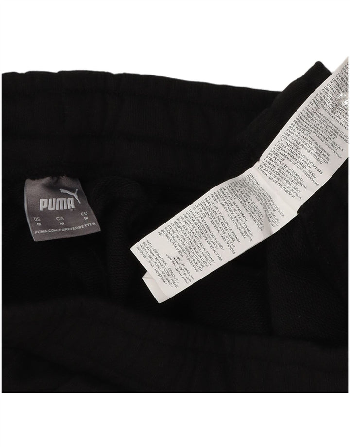 Pantaloncini sportivi da uomo Puma medio cotone nero
