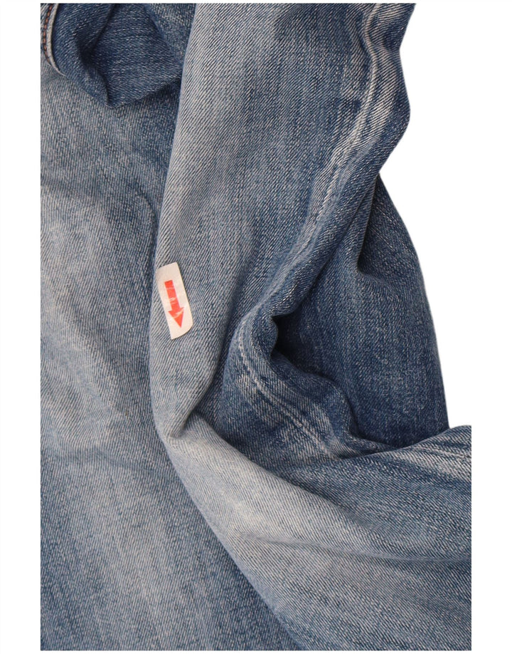 Jeans dritti da donna Tommy Hilfiger W32 L30 cotone blu