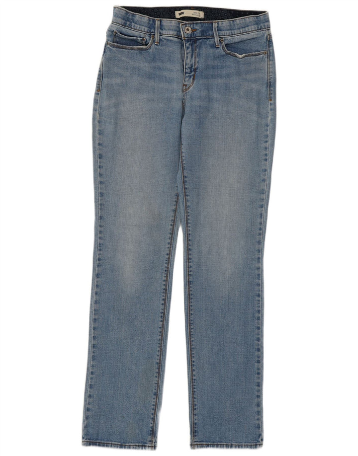 LEVI'S Jeans dritti da donna 525 US 10 Large W32 L31 Blu