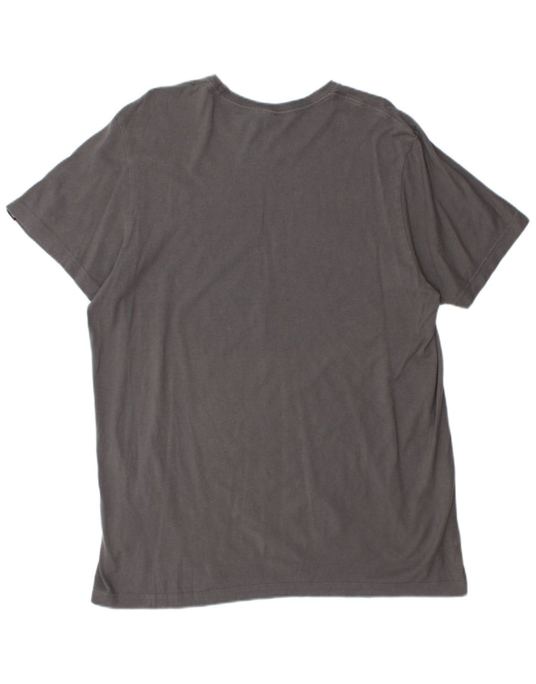 T-shirt grafica Adidas da uomo con tre strisce, cotone grigio medio