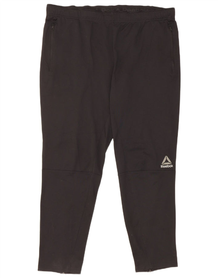 Pantaloni da tuta Reebok Speedwick da uomo XL poliestere nero