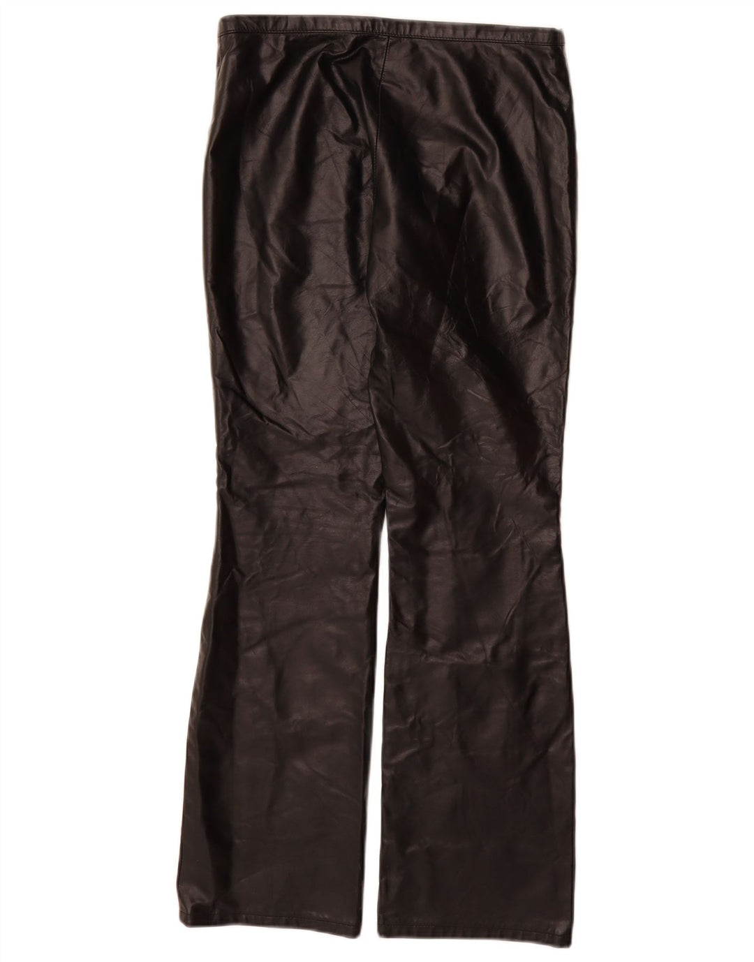 Pantaloni casual bootcut da donna VINTAGE US 9 medi W28 L30 neri