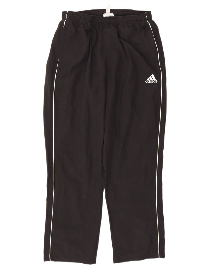 Pantaloni da tuta da uomo ADIDAS grandi neri in poliestere