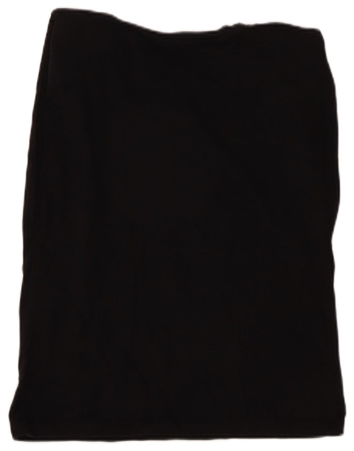 Canotta da donna Zara UK 14 cotone nero medio