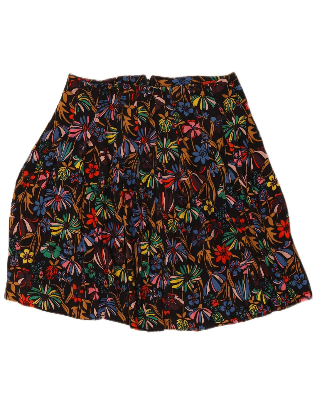 Gonna a trapezio da donna Boden UK 8 piccola W30 floreale multicolore