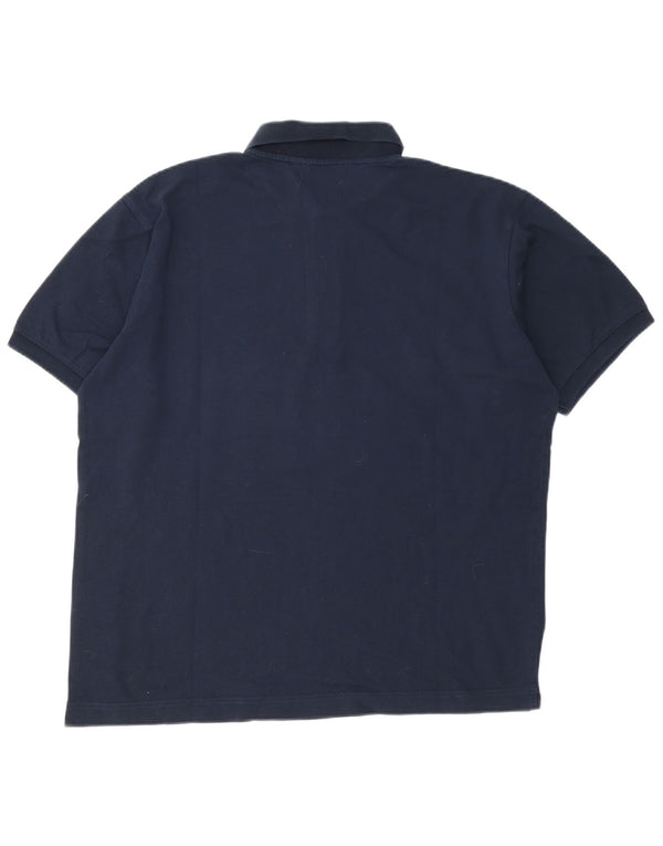 Polo Kappa Uomo Large Blu Navy in cotone