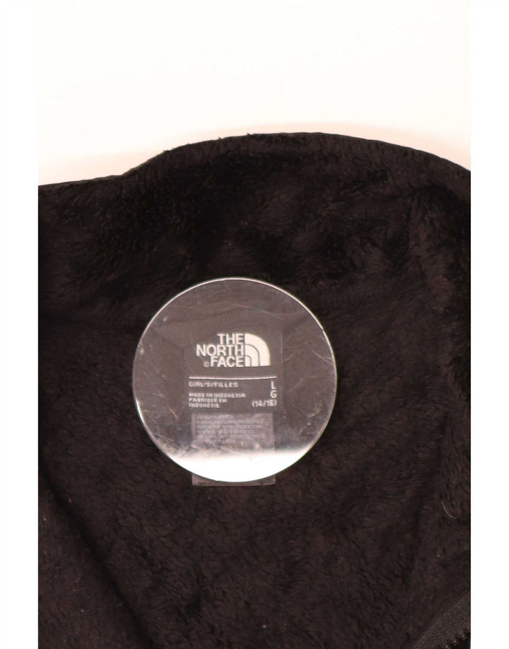 Giacca in pile The North Face Liner per ragazze 14-15 anni, grande in poliestere nero