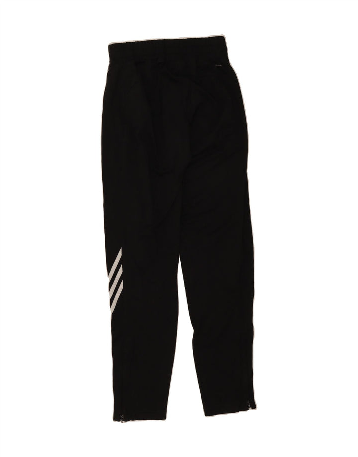 ADIDAS Womens Tracksuit Trousers UK 8/10 Small  Black Polyester Vintage Adidas and Second-Hand Adidas from Messina Hembry 