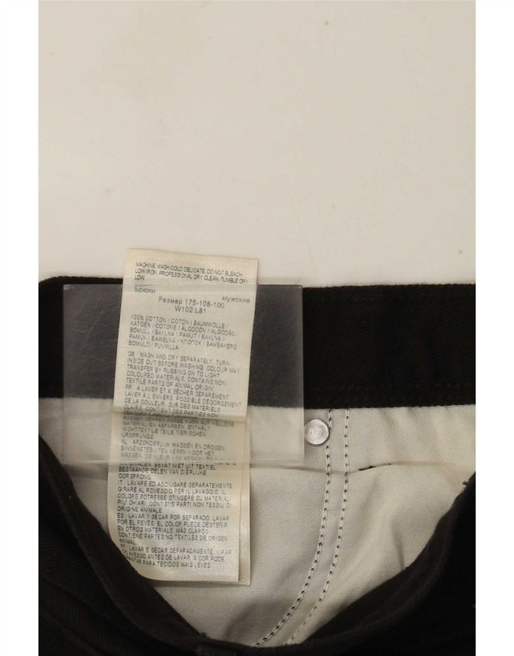 Jeans dritti da donna vestibilità regolare WRANGLER W40 L32 cotone nero