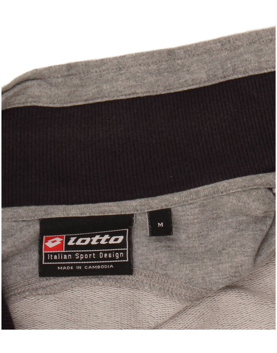 Giacca da tuta da uomo Lotto Top color grigio medio