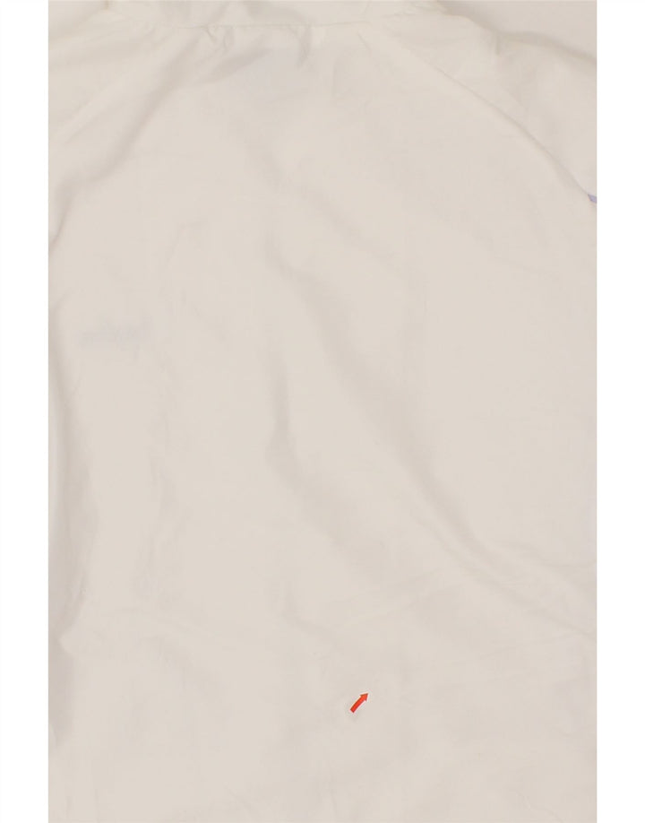 DIADORA Womens Tracksuit Top Jacket UK 16 Large White Polyester Vintage Diadora and Second-Hand Diadora from Messina Hembry 