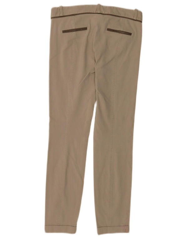 Pantaloni casual skinny da donna Massimo Dutti EU 38 Small W28 L27 Beige