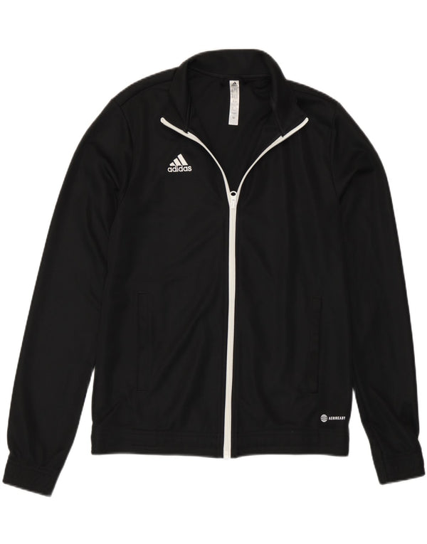 Giacca da tuta da donna Adidas Aeroready UK 12/14 media nera