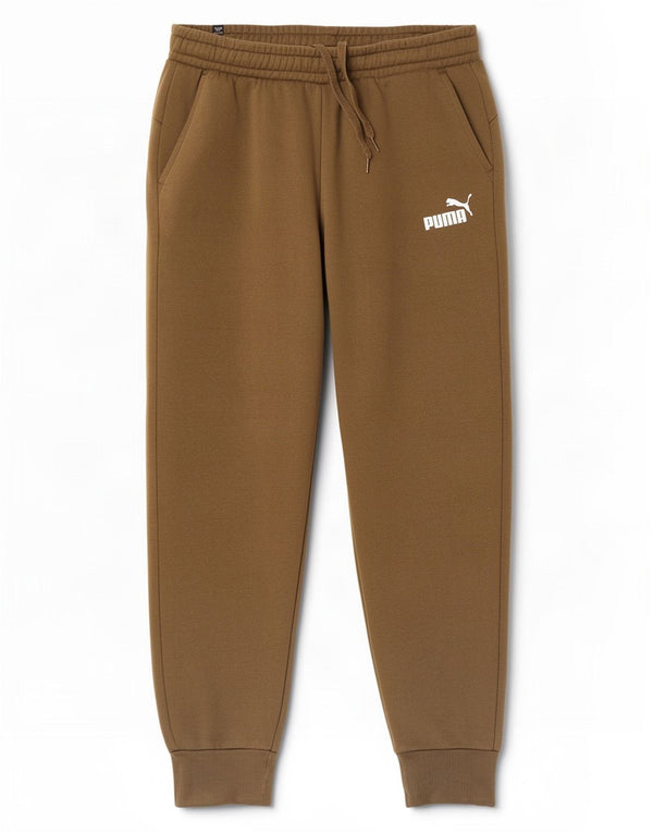 Pantaloni da tuta da uomo Puma Joggers grandi in cotone kaki