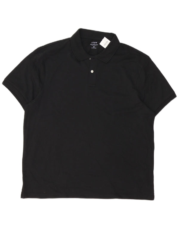 Polo da uomo J. CREW XL in cotone nero