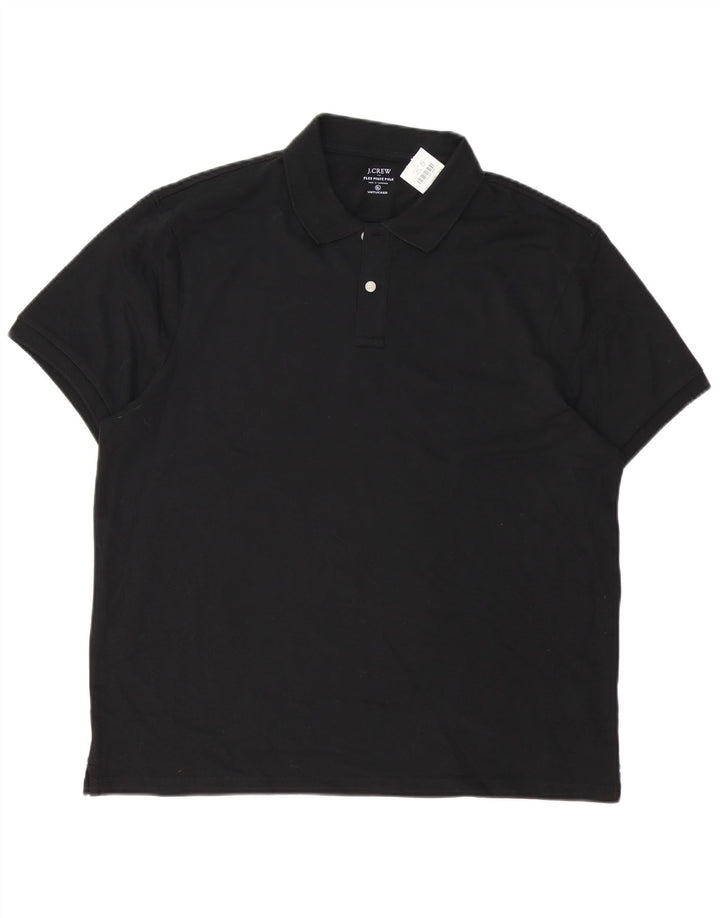 Polo da uomo J. CREW XL in cotone nero