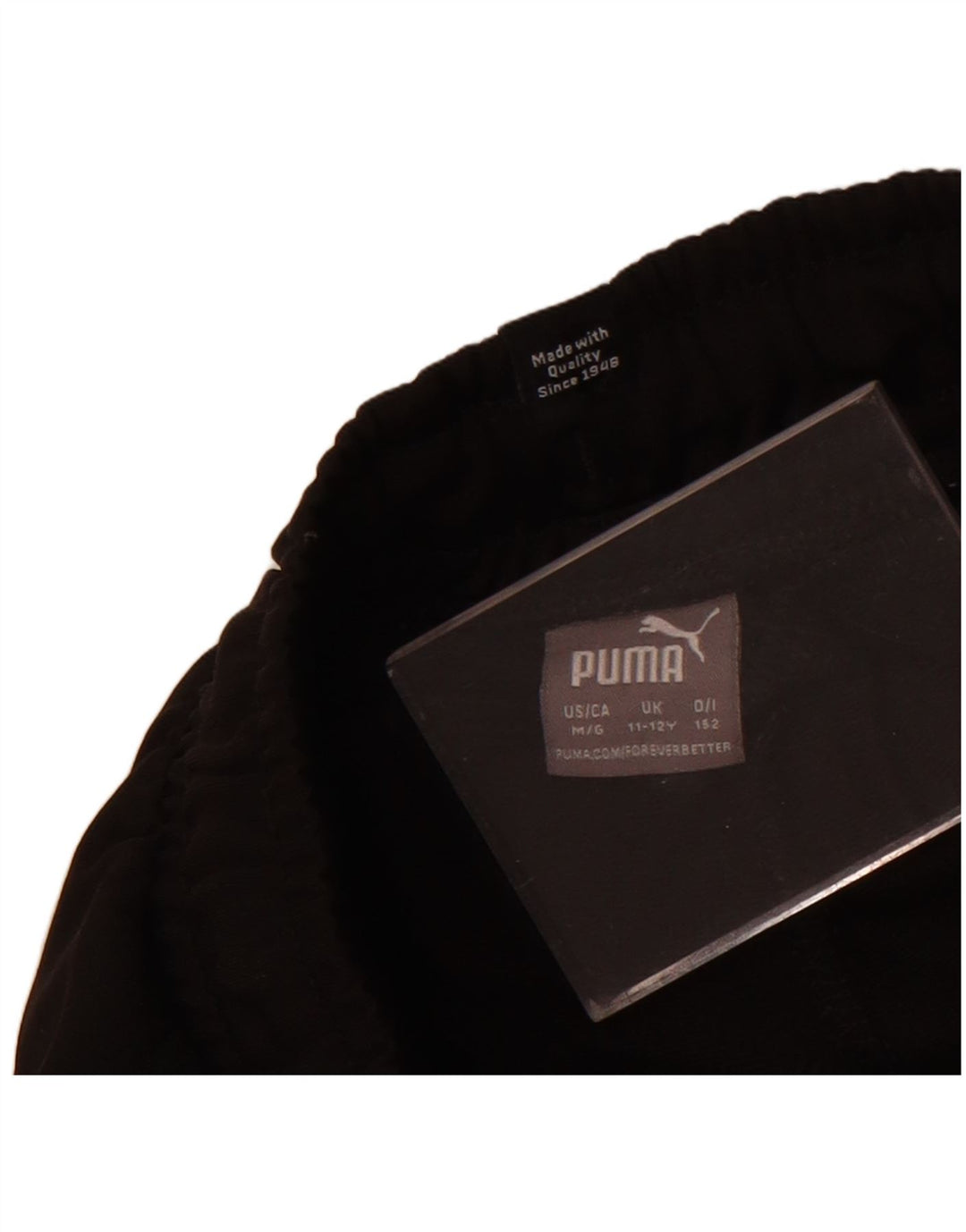 Pantaloni della tuta da ragazzo Puma Joggers 11-12 anni neri