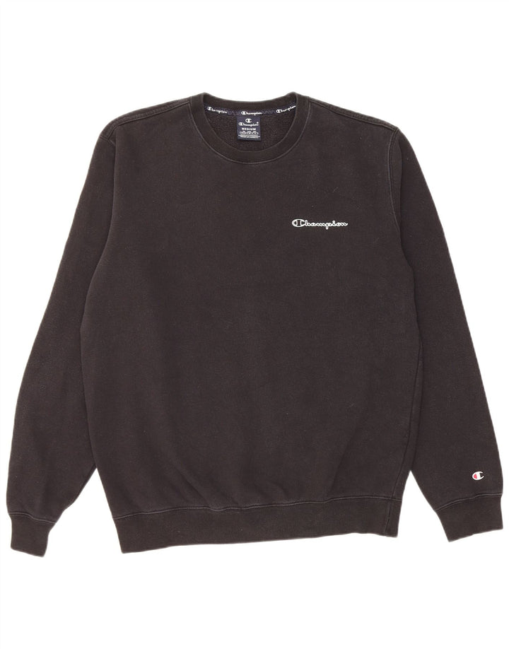 Felpa da uomo CHAMPION Maglione medio nero
