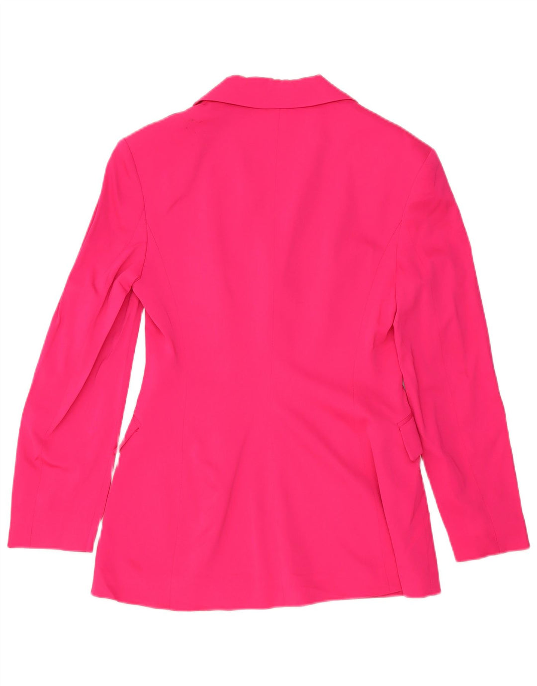 Giacca blazer a 2 bottoni da donna Zara UK 12 viscosa rosa medio