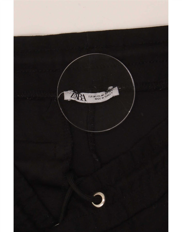 Pantaloni da tuta da uomo Zara Joggers medio poliestere nero