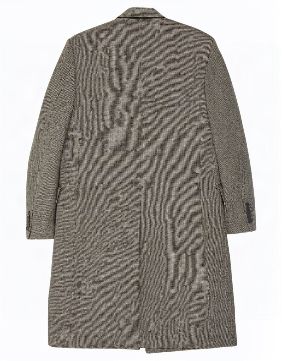 Cappotto doppiopetto da uomo Sidi UK 38 Gessato grigio medio