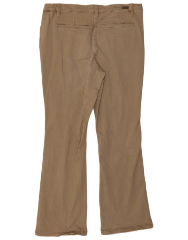 Pantaloni casual bootcut da donna BKE W33 L31 cotone beige