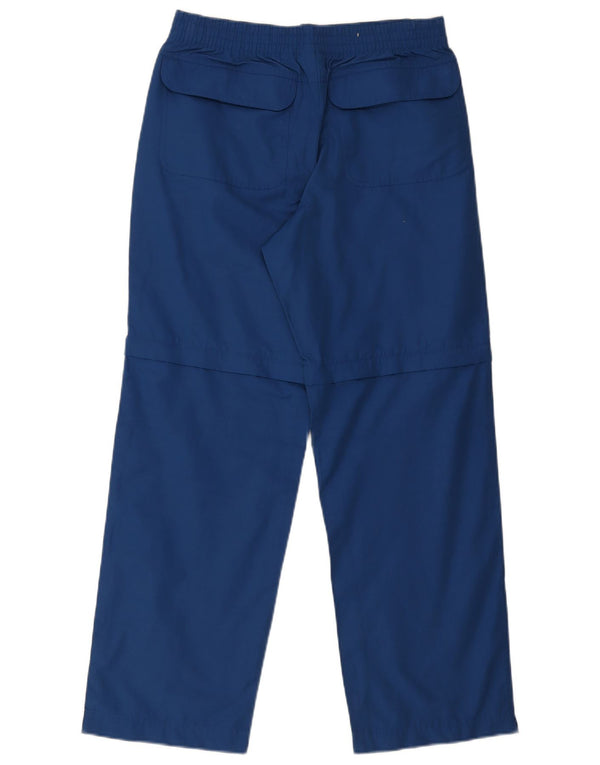 Pantaloni chino dritti da uomo Adidas UK 36/38 Small W32 L30 cotone blu