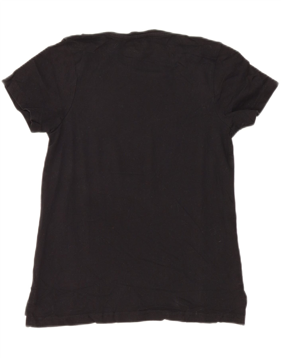 KAPPA Womens T-Shirt Top UK 6 XS Black Vintage Kappa and Second-Hand Kappa from Messina Hembry 