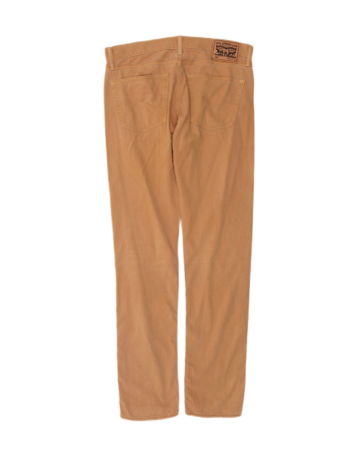 Jeans Levi's da uomo affusolati vestibilità regolare W32 L34 cotone beige