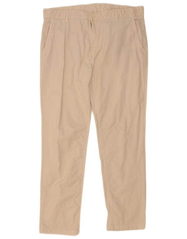 Pantaloni chino slim da uomo Zara EU 44 Large W34 L31 Beige