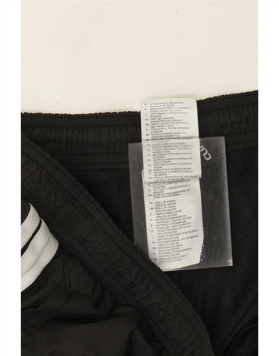 Pantaloni da tuta ADIDAS da donna Clima Proof UK 12 Poliestere grigio medio