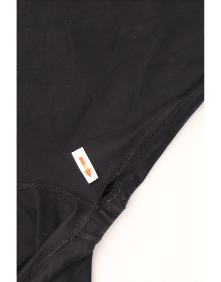 Leggings Capri Dri Fit da donna NIKE UK 14 poliestere nero medio