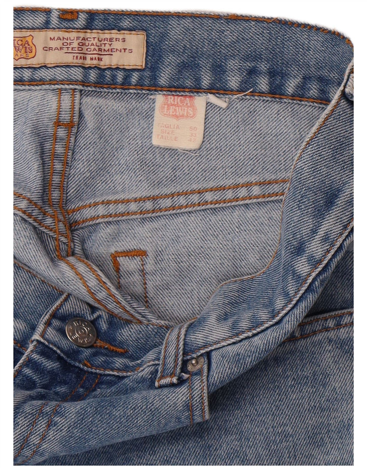 Jeans dritti da uomo Rica Lewis W33 L31 Blu