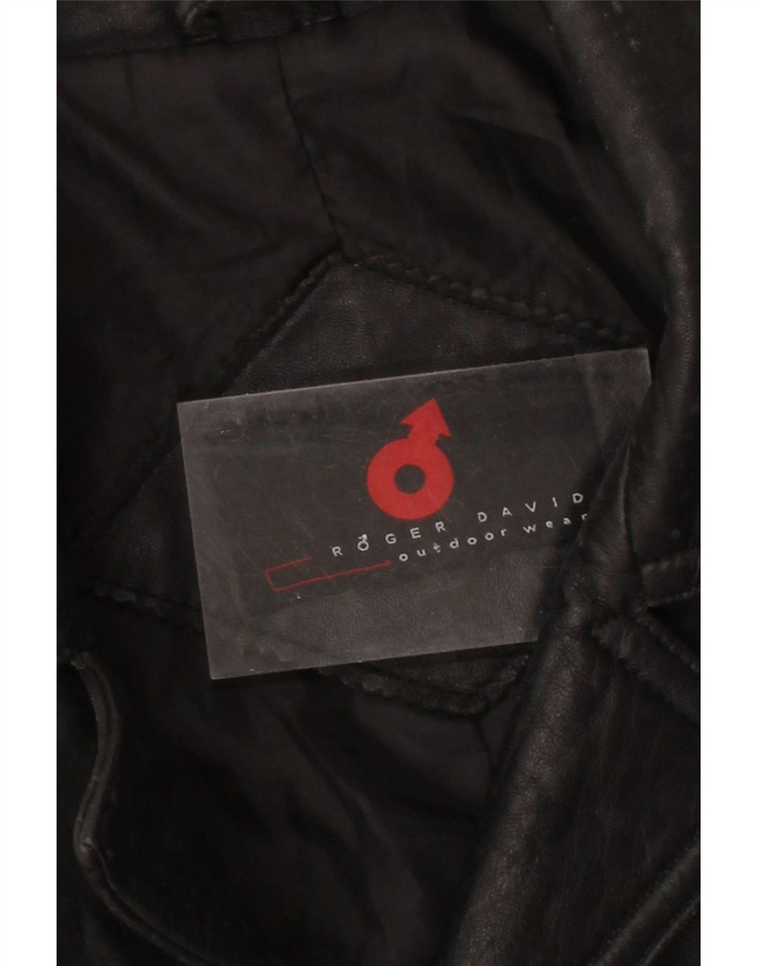 VINTAGE Mens Leather Jacket UK 38 Medium Black Vintage Vintage and Second-Hand Vintage from Messina Hembry 