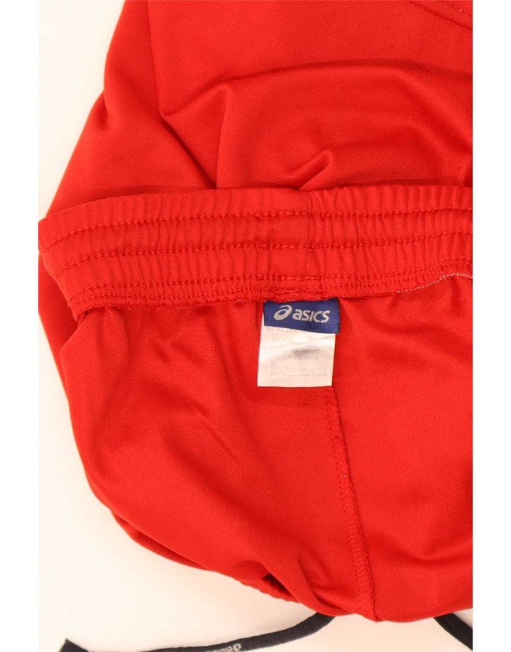 Pantaloncini sportivi da uomo Asics, colore rosso medio, in poliestere