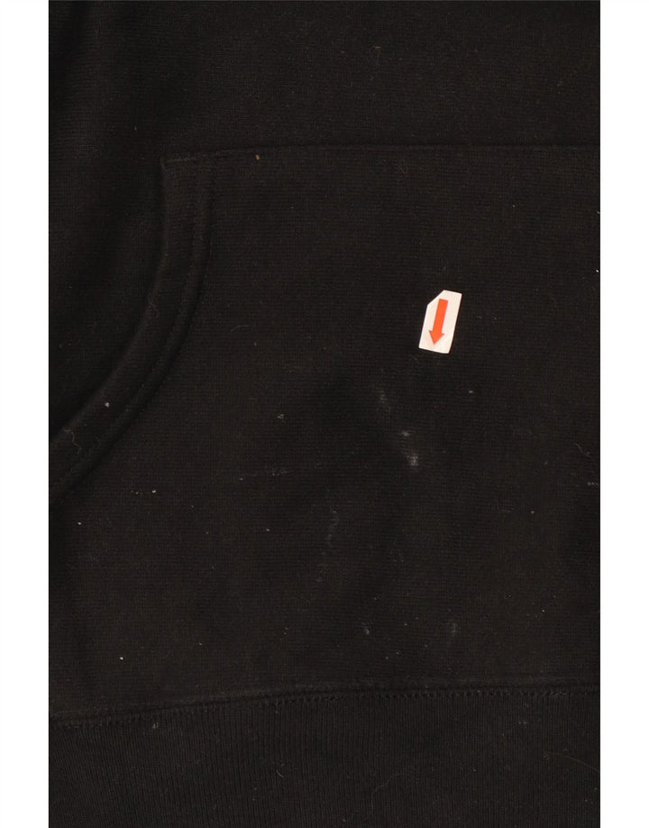 Felpa con cappuccio da donna Champion UK 14 cotone nero medio