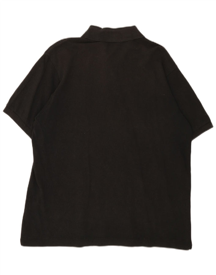 Polo da uomo LACOSTE taglia 5 grande in cotone nero